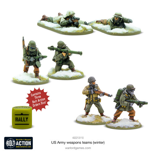 Фигурки Us Army (Winter) Weapons Teams Warlord Games
Фигурки Us Army (Winter) Weapons Teams Warlord Games