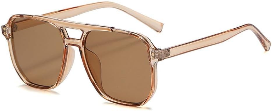 Солнцезащитные очки Double Bridges Candy Color для женщин, градиентные, с защитой от УФ-излучения UV400, в стиле панк, с заклепками, для занятий спортом на открытом воздухе, бега и езды Generic, Champagne Tea
Солнцезащитные очки Double Bridges Candy Color для женщин, градиентные, с защитой от УФ-излучения UV400, в стиле панк, с заклепками, для занятий спортом на открытом воздухе, бега и езды Generic, Champagne Tea