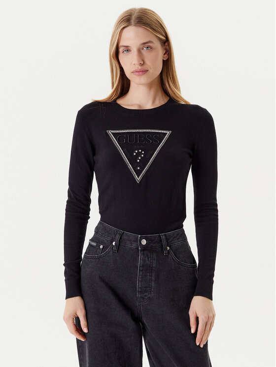 Свитер обычного кроя W5YR23 Z2NQ2 Guess, черный
Свитер обычного кроя W5YR23 Z2NQ2 Guess, черный