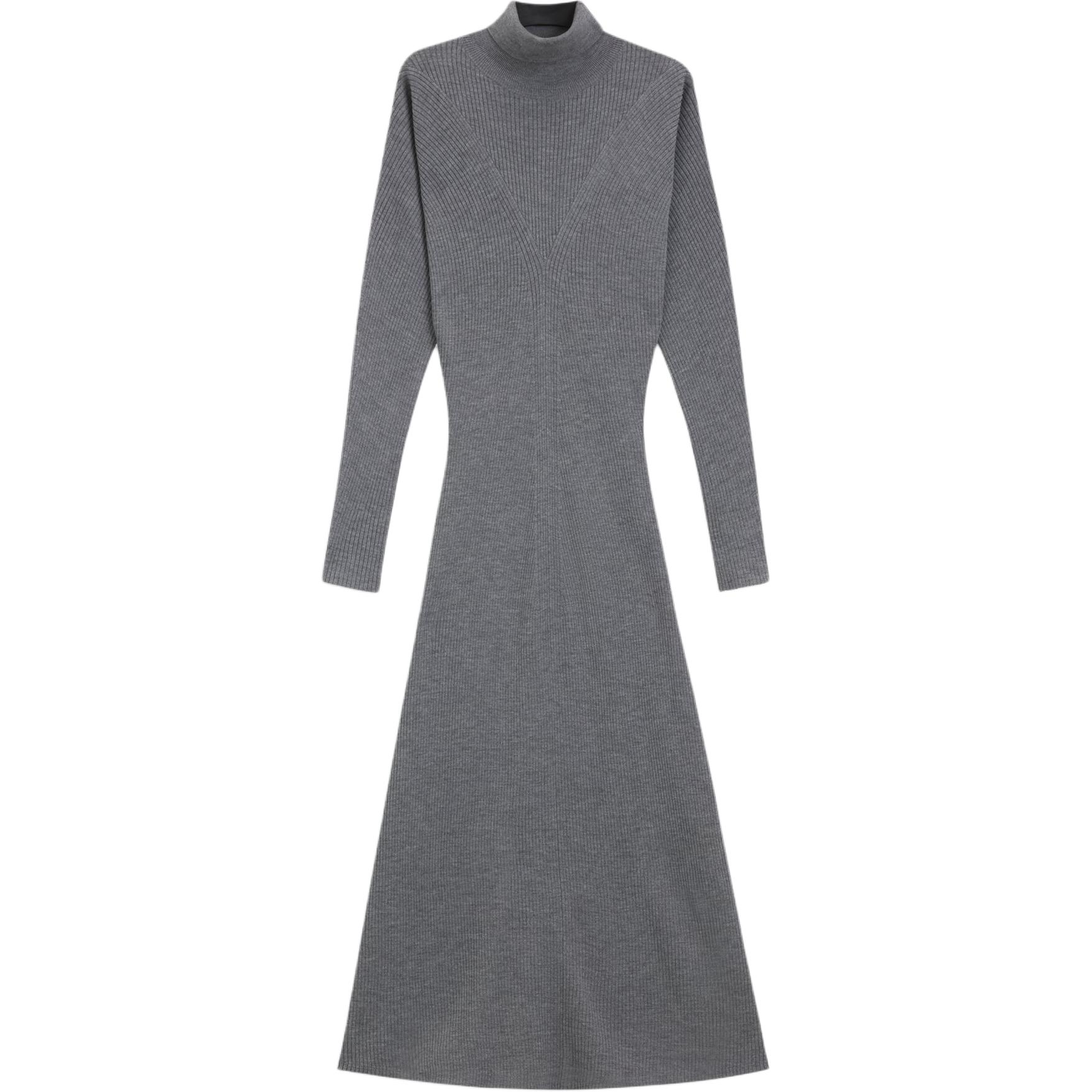 Платье миди с воротником-водолазкой от Boss HUGO BOSS, светло-серый
Платье миди с воротником-водолазкой от Boss HUGO BOSS, светло-серый