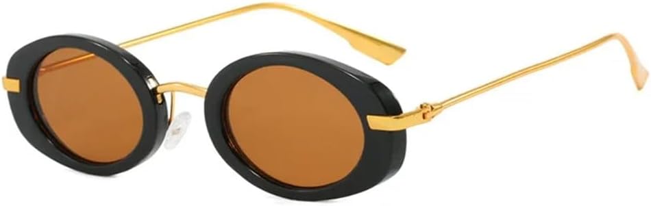 Ретро маленькие овальные женские солнцезащитные очки, модные панк-очки для мужчин с защитой от УФ-излучения UV400, трендовые солнцезащитные очки с градиентным переходом цвета KTUCN, Black Tea
Ретро маленькие овальные женские солнцезащитные очки, модные панк-очки для мужчин с защитой от УФ-излучения UV400, трендовые солнцезащитные очки с градиентным переходом цвета KTUCN, Black Tea