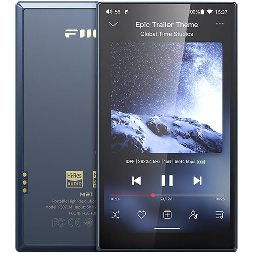 Портативный музыкальный плеер FiiO M21 High-Res Lossless Music Player (Black/Blue) M21-BLK/BLU
Портативный музыкальный плеер FiiO M21 High-Res Lossless Music Player (Black/Blue) M21-BLK/BLU