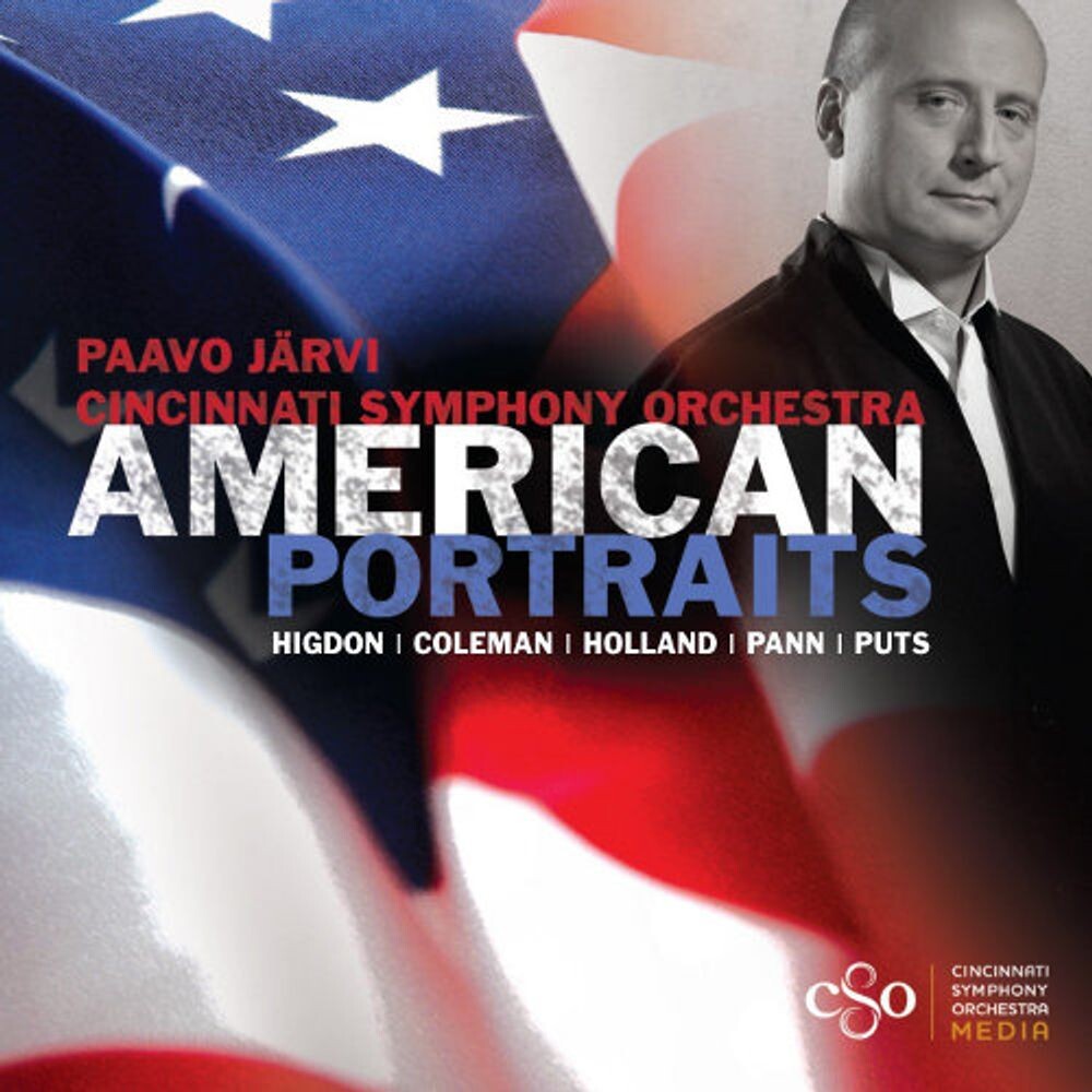 Диск CD American Portraits - Paavo Järvi, Cincinnati Symphony Orchestra
Диск CD American Portraits - Paavo Järvi, Cincinnati Symphony Orchestra