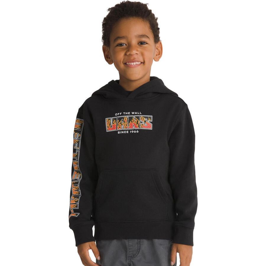 Детская толстовка Vans Digi Flames Po Hood, чёрная
Детская толстовка Vans Digi Flames Po Hood, чёрная