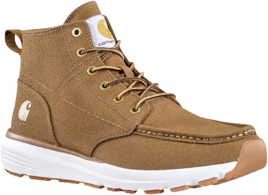 Мужские ботинки Carhartt Haslett Canvas Chukka - ботинки с мыском-мок, легкой промежуточной подошвой LWD, стелькой с поддержкой свода стопы и быстросохнущей подкладкой, коричневый
Мужские ботинки Carhartt Haslett Canvas Chukka - ботинки с мыском-мок, легкой промежуточной подошвой LWD, стелькой с поддержкой свода стопы и быстросохнущей подкладкой, коричневый