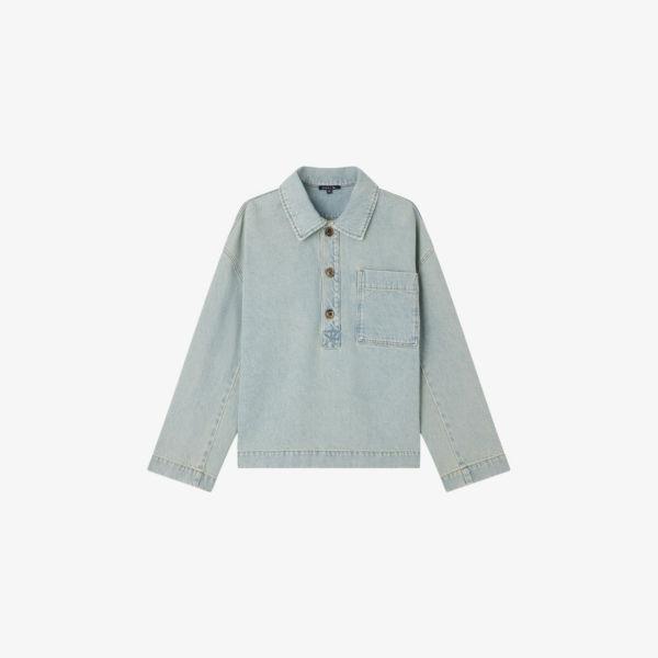 Рубашка джинсовая Soeur Austin, голубой
Рубашка джинсовая Soeur Austin, голубой