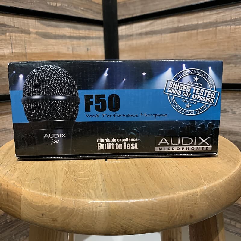 Микрофон Audix F50 Handheld Cardioid Dynamic Microphone
Микрофон Audix F50 Handheld Cardioid Dynamic Microphone