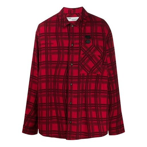 Рубашка ss20 back arrows sketch mens plaid shirts red black Off-White, красный
Рубашка ss20 back arrows sketch mens plaid shirts red black Off-White, красный