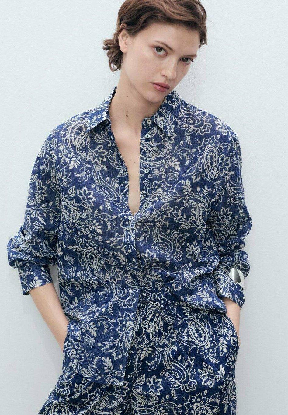Блузка на пуговицах NEMO Mango, темно-синий
Блузка на пуговицах NEMO Mango, темно-синий