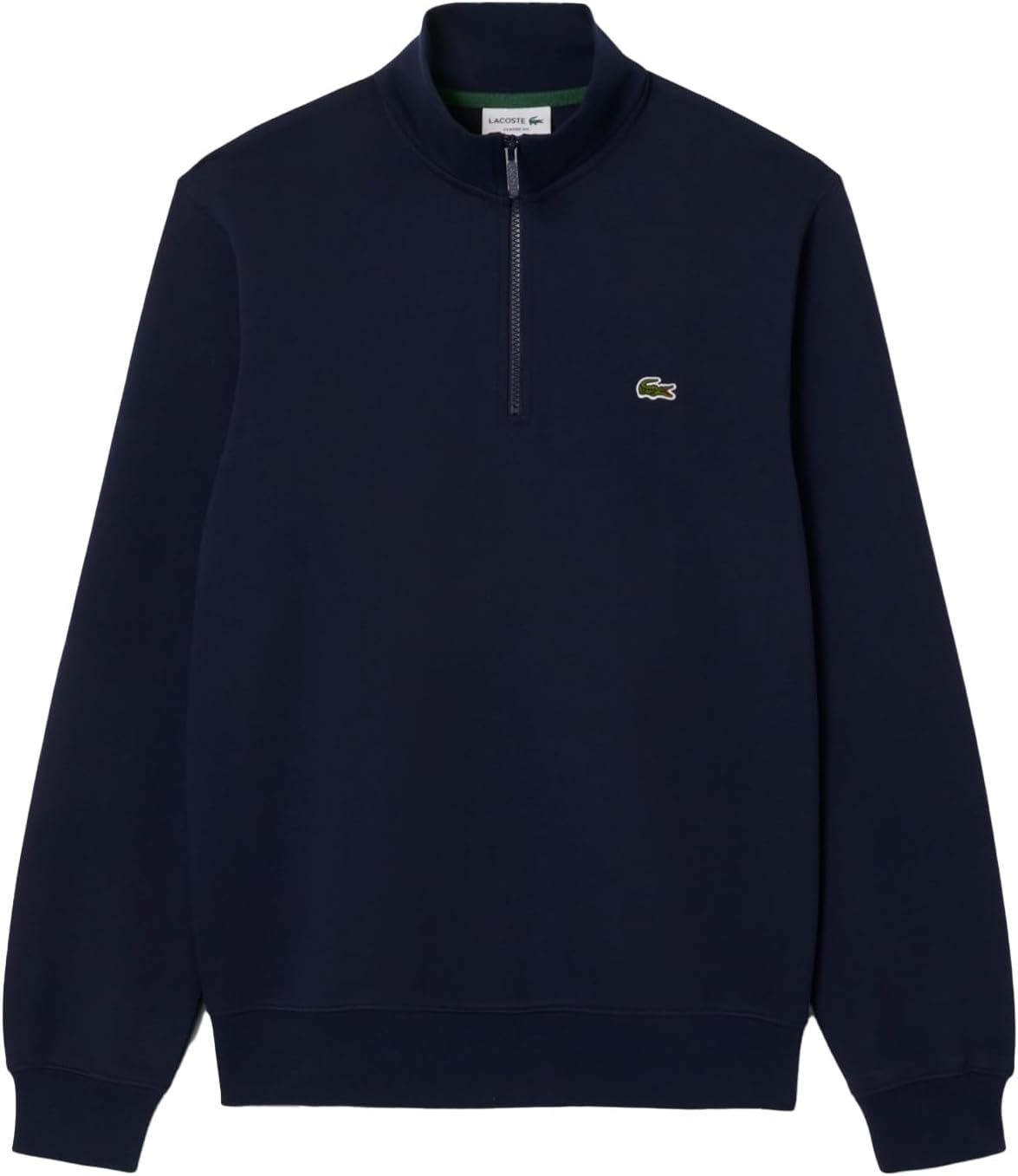 Мужская толстовка Lacoste с высоким воротником и застежкой-молнией до середины груди, темно-синий
Мужская толстовка Lacoste с высоким воротником и застежкой-молнией до середины груди, темно-синий