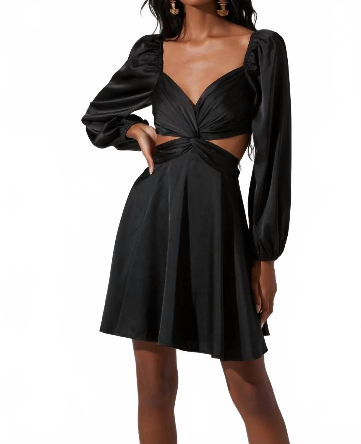 Платье Anamaria в черном цвете ASTR
Платье Anamaria в черном цвете ASTR