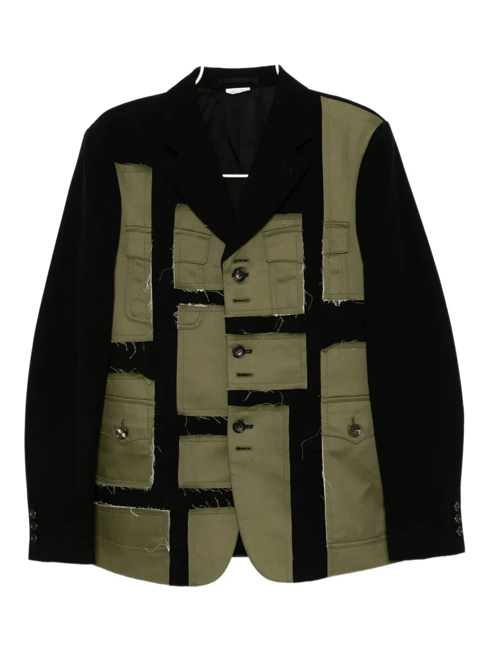 Пиджак в стиле пэчворк COMME DES GARCONS, черный
Пиджак в стиле пэчворк COMME DES GARCONS, черный
