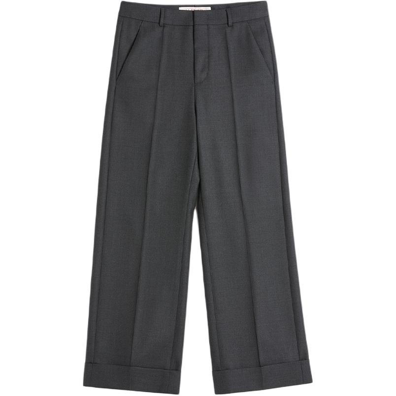 Шерстяные габардиновые брюки Valentino, серый
Шерстяные габардиновые брюки Valentino, серый