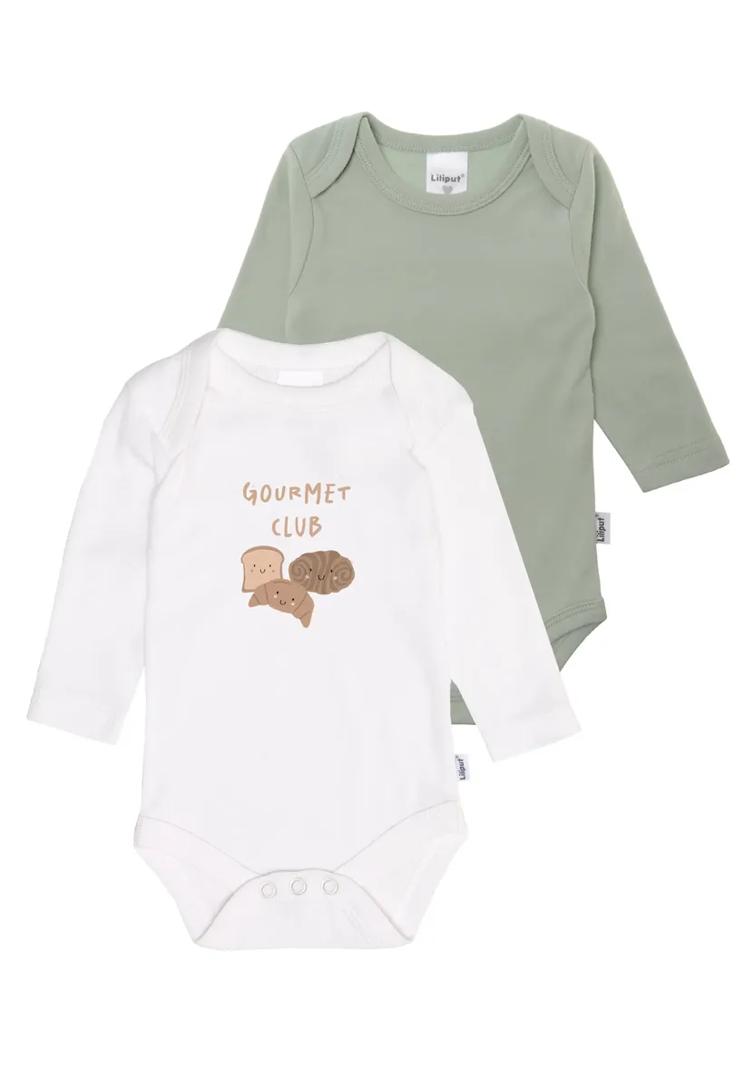 Боди Liliput "Gourmet Club" с практичными кнопками, зеленый
Боди Liliput "Gourmet Club" с практичными кнопками, зеленый
