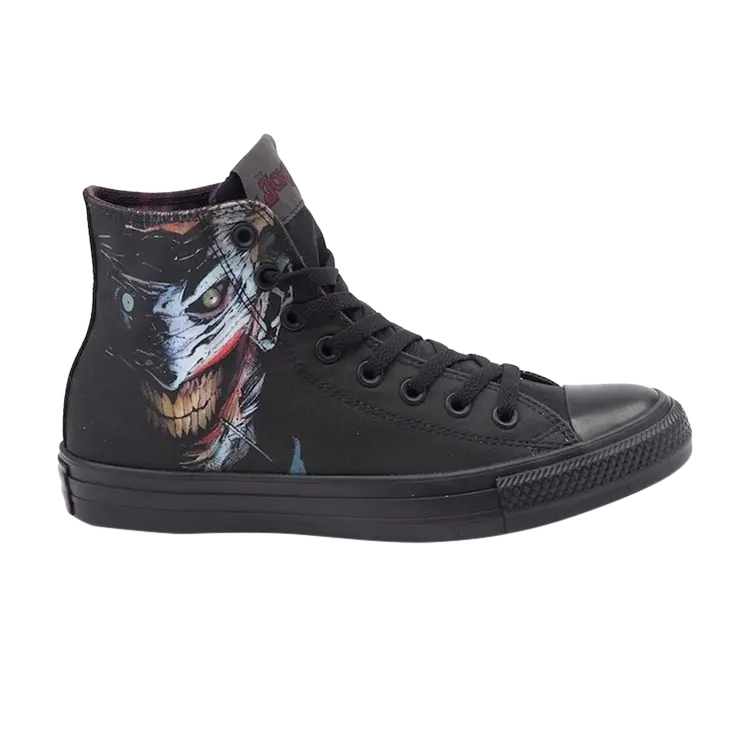 Кроссовки Converse DC Comics x Chuck Taylor All Star Hi 'Joker', черный 
Кроссовки Converse DC Comics x Chuck Taylor All Star Hi 'Joker', черный
