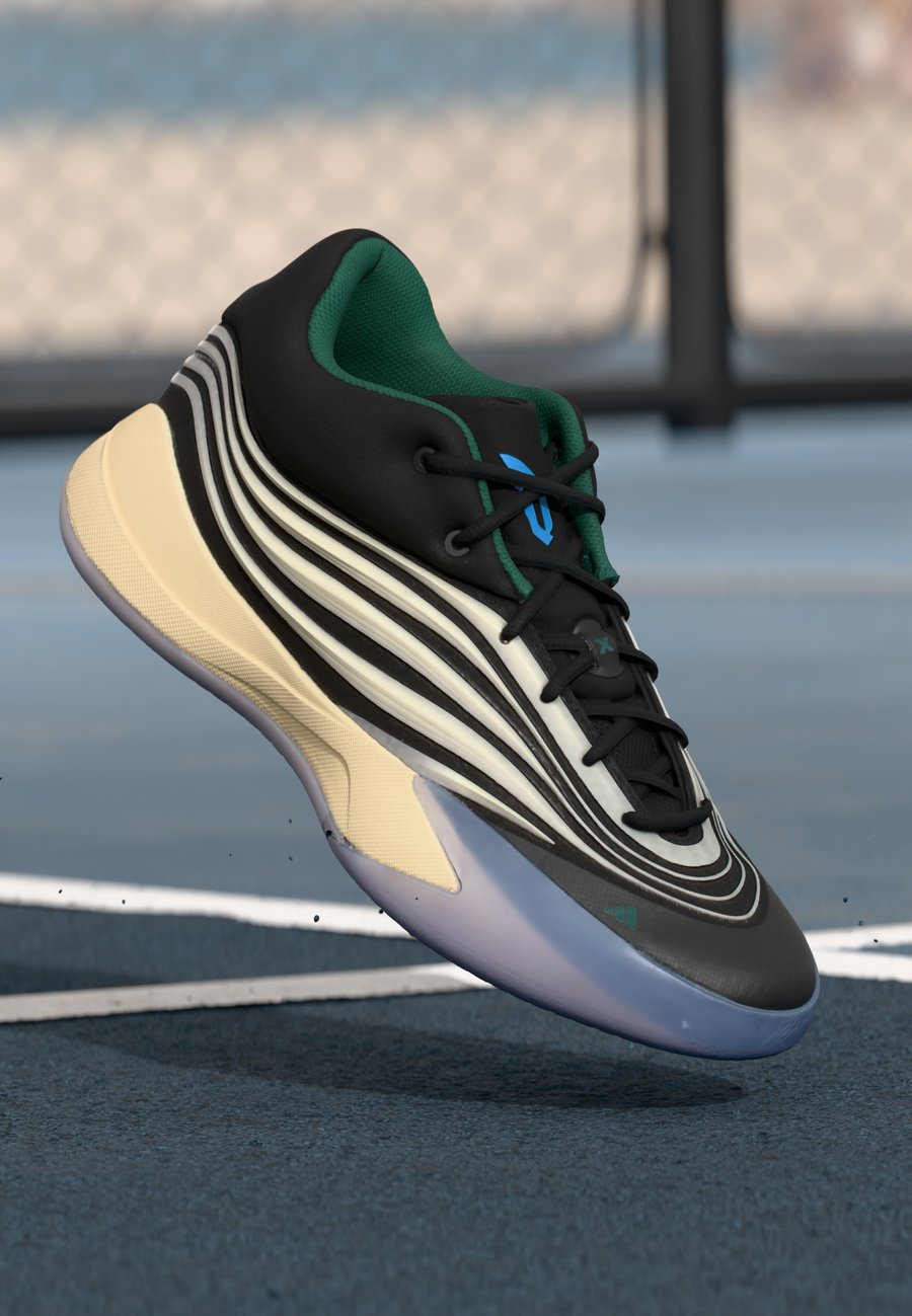 Кроссовки Adidas Performance DAME X, Core Black/Warm Vanilla/Collegiate Green/Black
Кроссовки Adidas Performance DAME X, Core Black/Warm Vanilla/Collegiate Green/Black