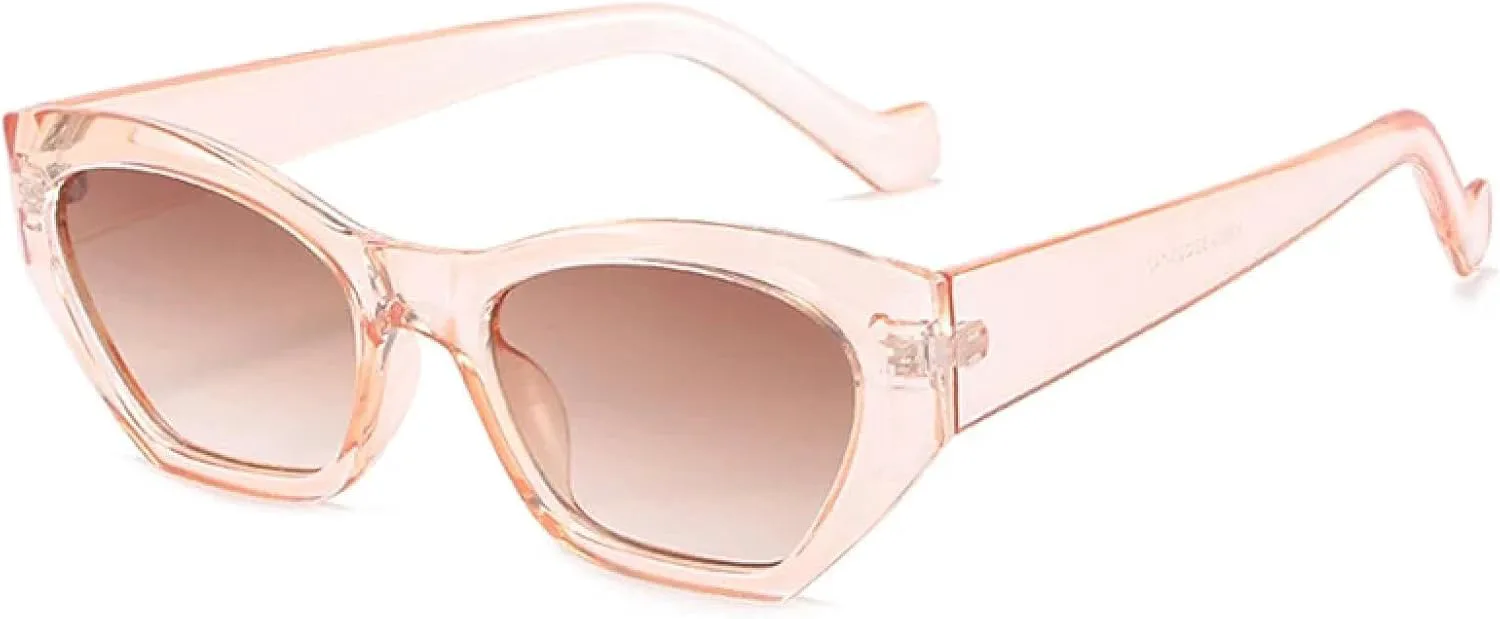 Винтажные маленькие женские солнцезащитные очки, модные, светло-зеленые, в стиле ретро, «кошачий глаз», с защитой от УФ-излучения UV400 VVTWSSW, Clear Brown
Винтажные маленькие женские солнцезащитные очки, модные, светло-зеленые, в стиле ретро, «кошачий глаз», с защитой от УФ-излучения UV400 VVTWSSW, Clear Brown