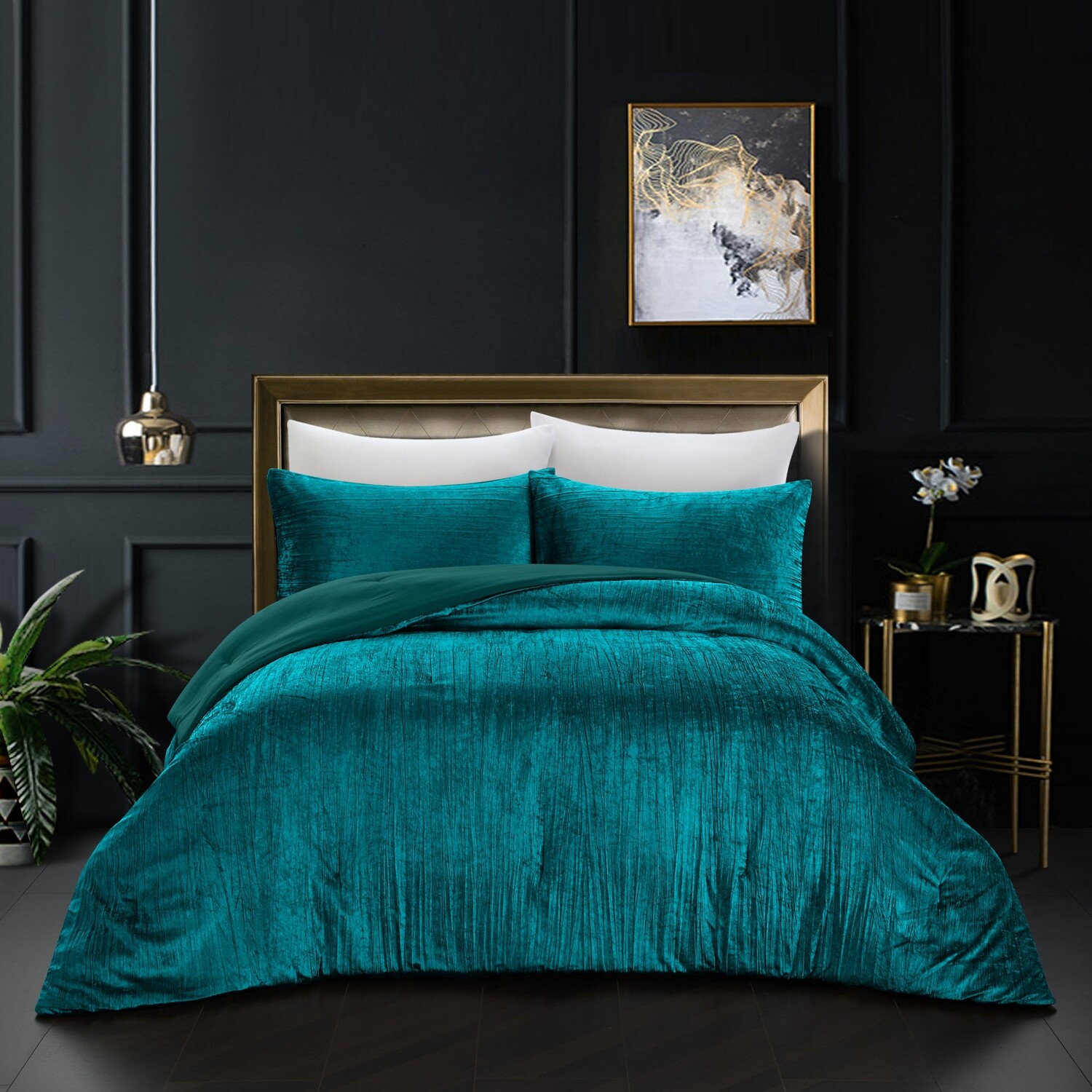 Комплект бархатного одеяла Grace Living Tillie с подушками и одеялом, цвет Green
Комплект бархатного одеяла Grace Living Tillie с подушками и одеялом, цвет Green