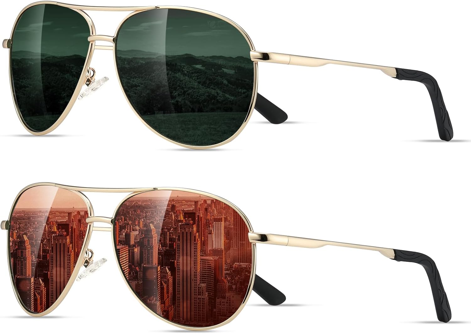 Поляризованные солнцезащитные очки-авиаторы Eiuizah для мужчин и женщин — классические солнцезащитные очки для вождения, рыбалки и защиты от УФ-излучения, B4(2 Pack) Blackish Green/Brown
Поляризованные солнцезащитные очки-авиаторы Eiuizah для мужчин и женщин — классические солнцезащитные очки для вождения, рыбалки и защиты от УФ-излучения, B4(2 Pack) Blackish Green/Brown