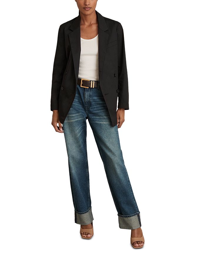 Осборн Приталенный Блейзер REISS, черный
Осборн Приталенный Блейзер REISS, черный