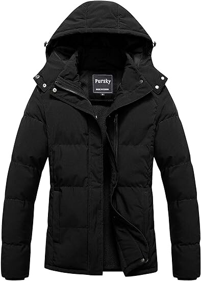 Куртка Pursky Women's Warm Winter Thicken Waterproof, черный
Куртка Pursky Women's Warm Winter Thicken Waterproof, черный