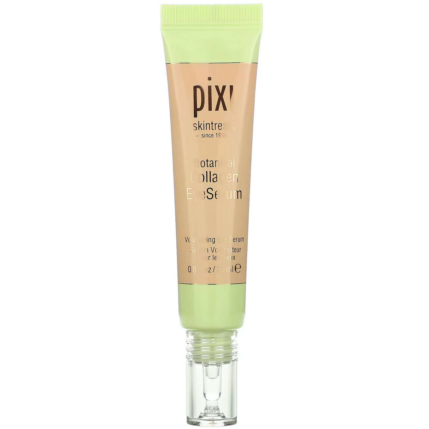 Pixi Beauty, Skintreats, сыворотка для кожи вокруг глаз с растительным коллагеном, 25 мл (0,8 жидк. Унции)
Pixi Beauty, Skintreats, сыворотка для кожи вокруг глаз с растительным коллагеном, 25 мл (0,8 жидк. Унции)