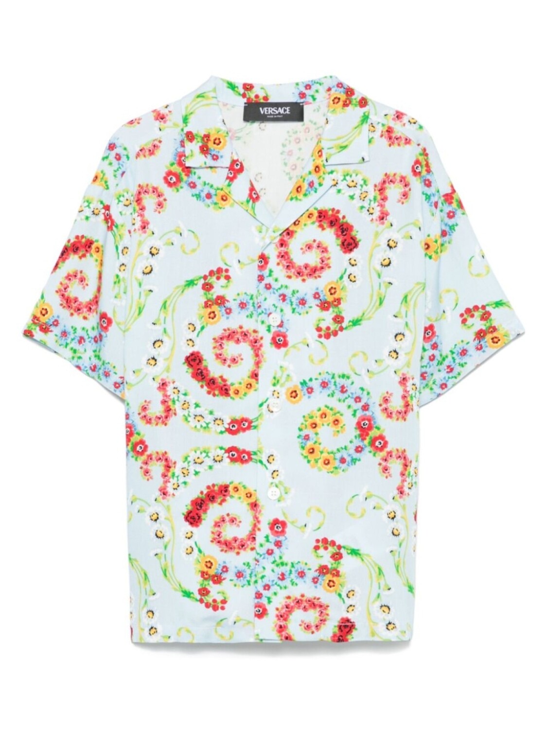 Versace Kids рубашка с цветочным принтом, синий
Versace Kids рубашка с цветочным принтом, синий