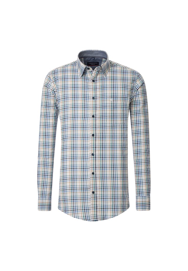 Рубашка свободного кроя в клетку Casamoda, голубой
Рубашка свободного кроя в клетку Casamoda, голубой