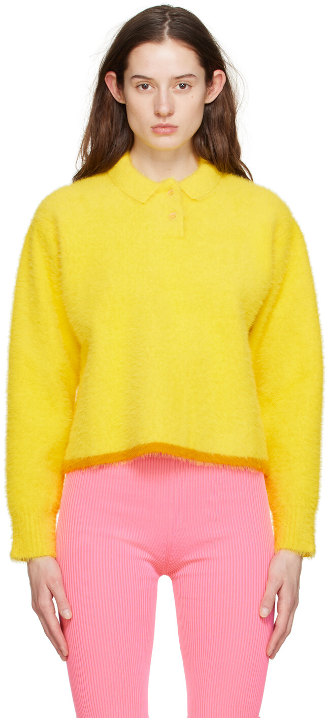 Желтая футболка-поло с длинным рукавом 'Le Polo Neve' Jacquemus, Желтый, Желтая футболка-поло с длинным рукавом 'Le Polo Neve' Jacquemus
Желтая футболка-поло с длинным рукавом 'Le Polo Neve' Jacquemus, Желтый, Желтая футболка-поло с длинным рукавом 'Le Polo Neve' Jacquemus