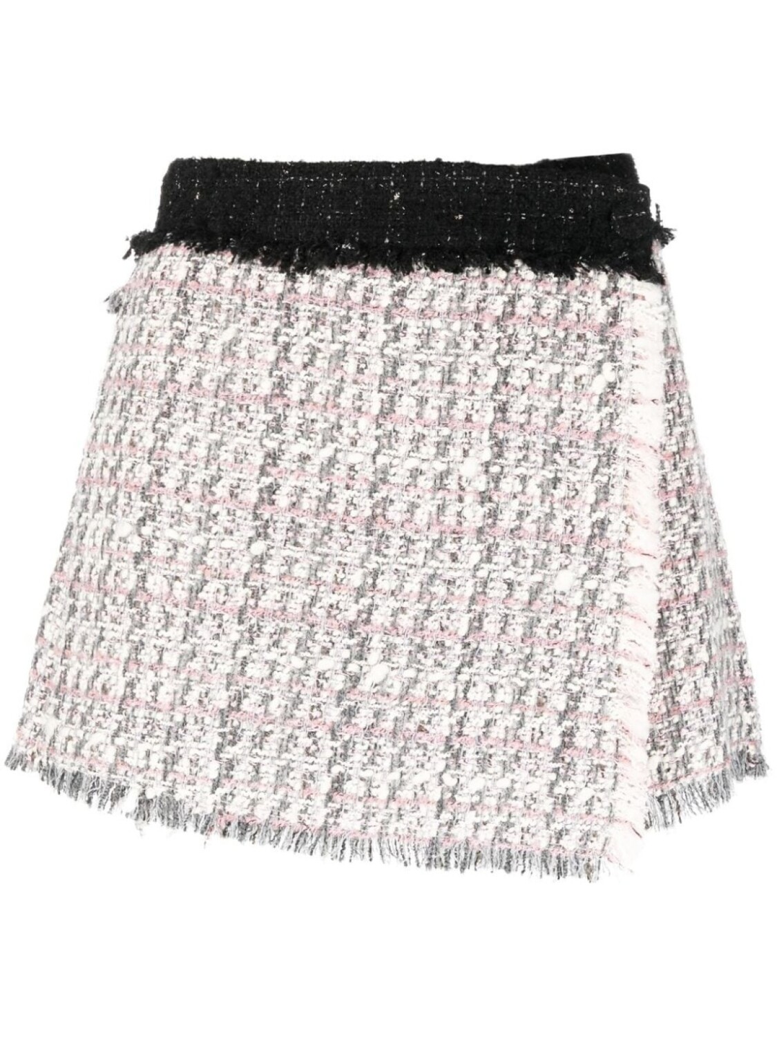 MSGM твидовые шорты с запахом, серый
MSGM твидовые шорты с запахом, серый