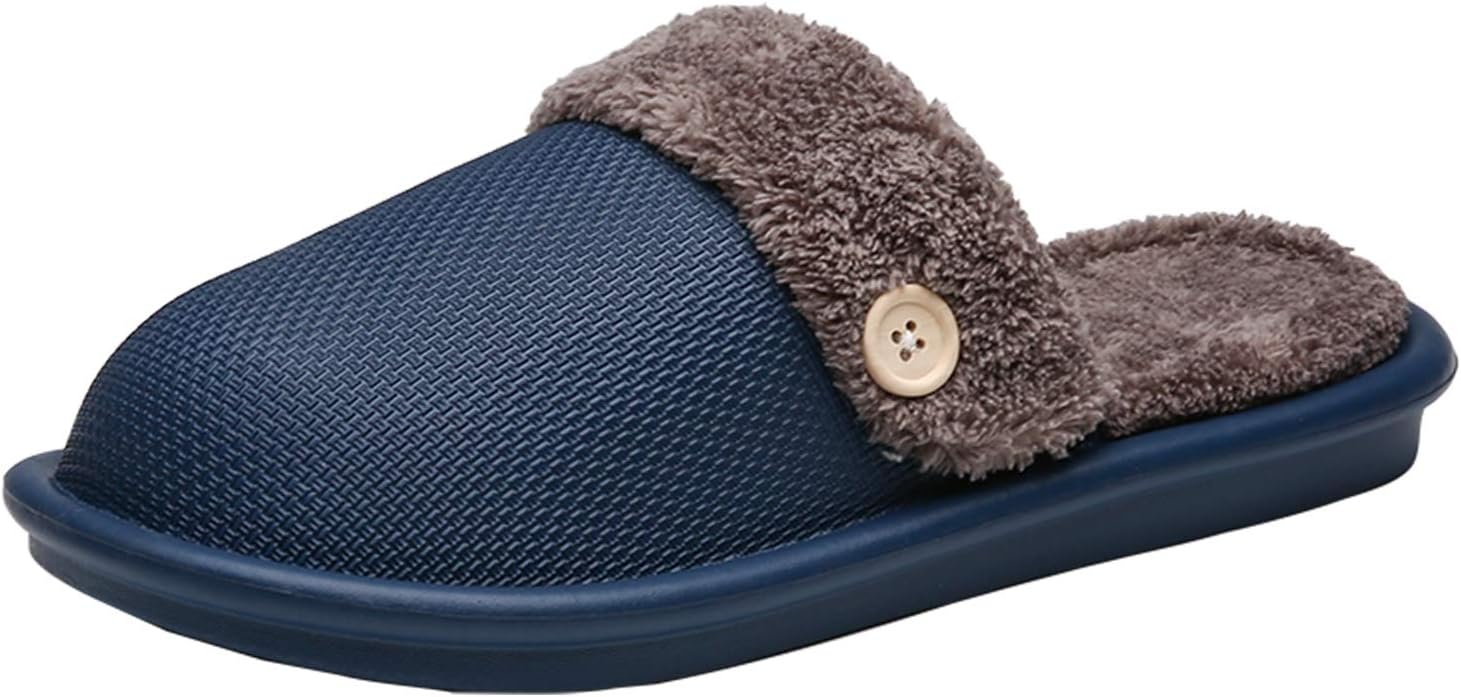 Мужские и женские пушистые домашние тапочки для дома, теплые, водонепроницаемые, универсальная обувь для спальни Yuktopa, темно-синий
Мужские и женские пушистые домашние тапочки для дома, теплые, водонепроницаемые, универсальная обувь для спальни Yuktopa, темно-синий