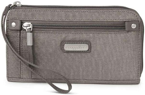 Кошелек Baggallini Women's Zip Around, серый
Кошелек Baggallini Women's Zip Around, серый