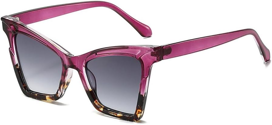 Солнцезащитные очки «кошачий глаз» для женщин, модные трендовые оттенки, унисекс, для активного отдыха, путешествий, вождения, защита от ультрафиолета UV400 TKKTLLT, Purple Gradient Gray
Солнцезащитные очки «кошачий глаз» для женщин, модные трендовые оттенки, унисекс, для активного отдыха, путешествий, вождения, защита от ультрафиолета UV400 TKKTLLT, Purple Gradient Gray