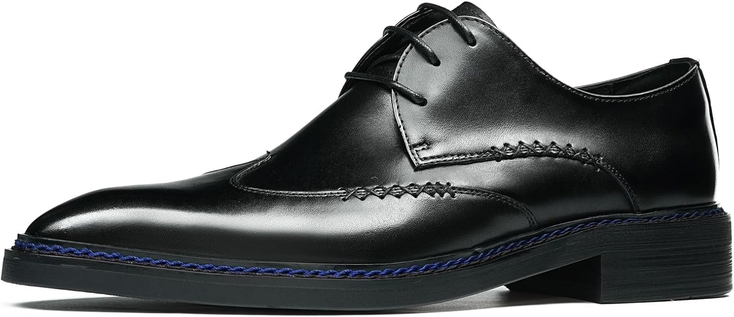 Мужские классические туфли дерби для делового стиля, с крыльями, заостренный носок, гладкая кожа, формальные, для свадьбы, на работу, ежедневная носка 96178 Windhana, синий
Мужские классические туфли дерби для делового стиля, с крыльями, заостренный носок, гладкая кожа, формальные, для свадьбы, на работу, ежедневная носка 96178 Windhana, синий