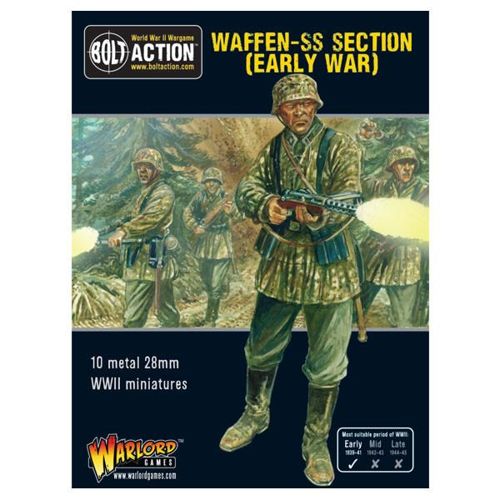 Фигурка Early War Waffen-Ss Squad Warlord Games
Фигурка Early War Waffen-Ss Squad Warlord Games