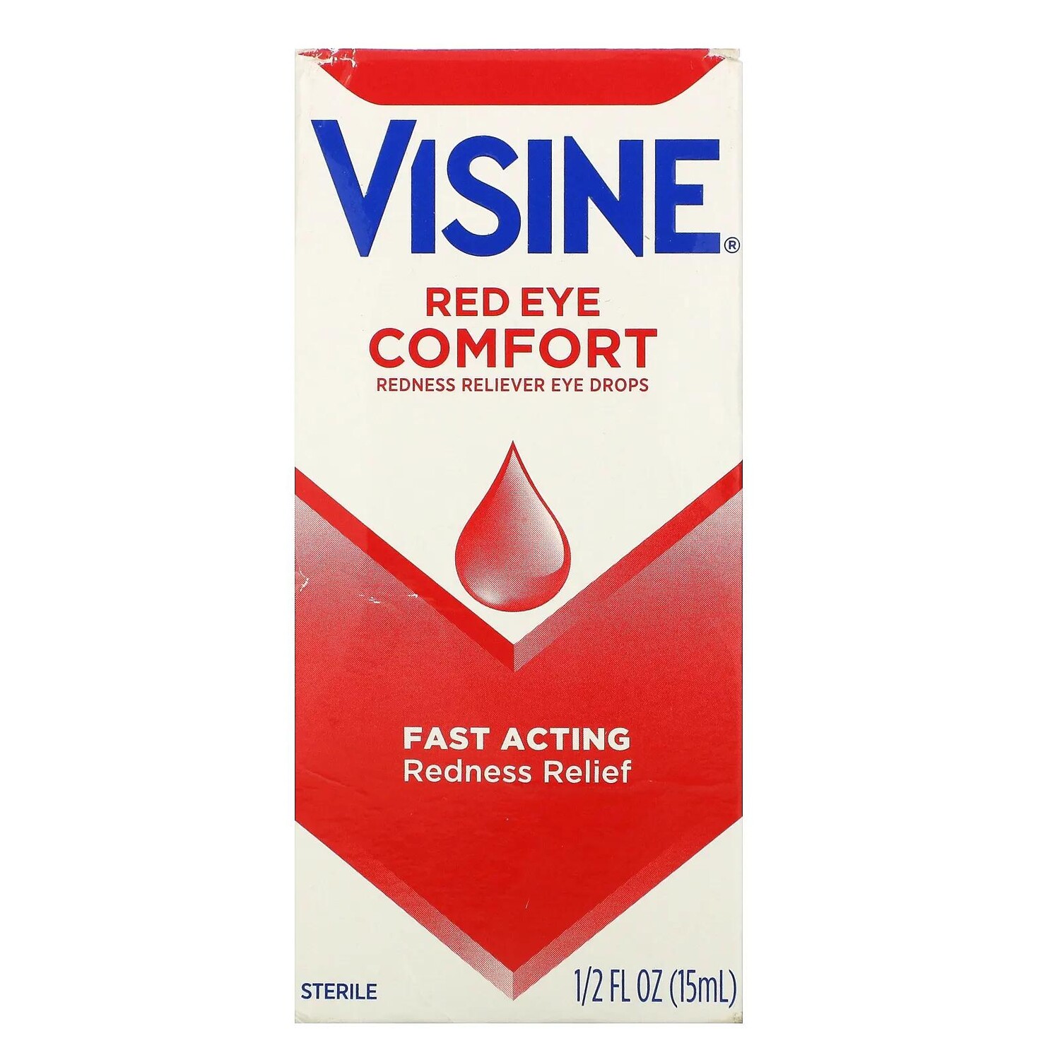 Visine Red Eye Comfort Redness Reliever Eye Drops 1/2 fl oz (15 ml) 
Visine Red Eye Comfort Redness Reliever Eye Drops 1/2 fl oz (15 ml)