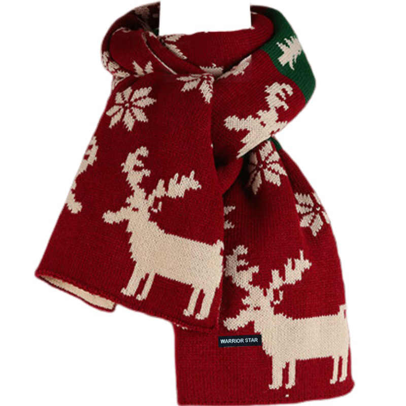 WARRIOR Вязаный шарф женский, Red Elk
WARRIOR Вязаный шарф женский, Red Elk