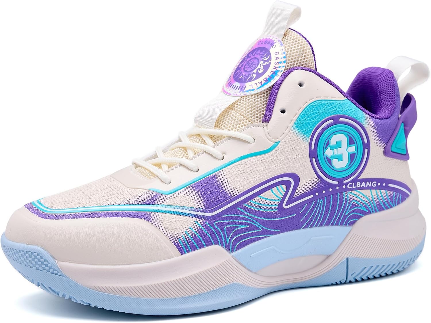 Мужские баскетбольные кроссовки Легкие Воздухопроницаемые Нескользящие Для тренировок на открытых кортах Kniaiwx, бежевый
Мужские баскетбольные кроссовки Легкие Воздухопроницаемые Нескользящие Для тренировок на открытых кортах Kniaiwx, бежевый