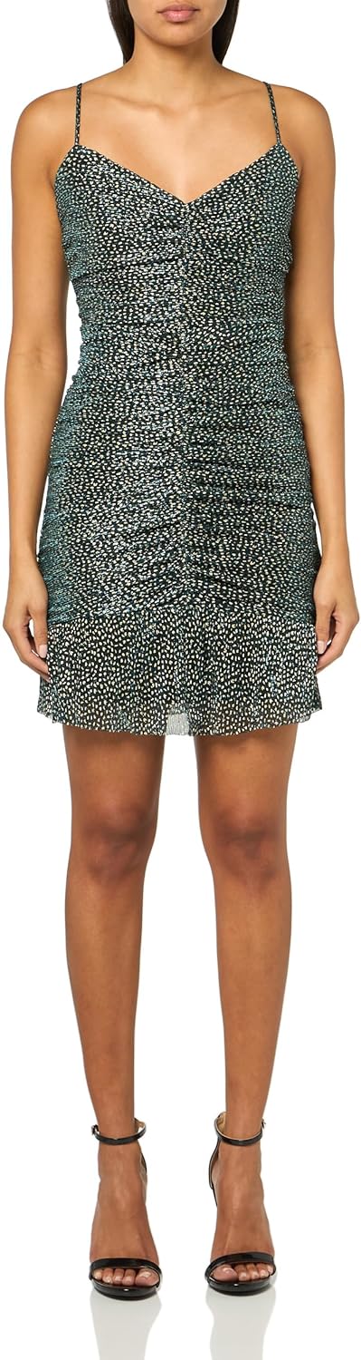 GUESS Женское платье Jordana без рукавов, True Teal Multi
GUESS Женское платье Jordana без рукавов, True Teal Multi