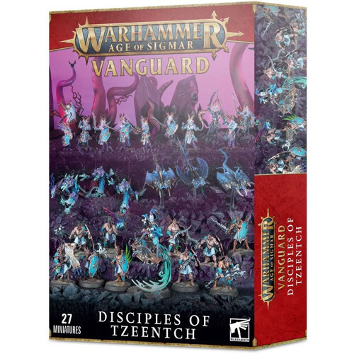 Миниатюра Games Workshop Warhammer Age of Sigmar: Vanguard - Disciples of Tzeentch
Миниатюра Games Workshop Warhammer Age of Sigmar: Vanguard - Disciples of Tzeentch