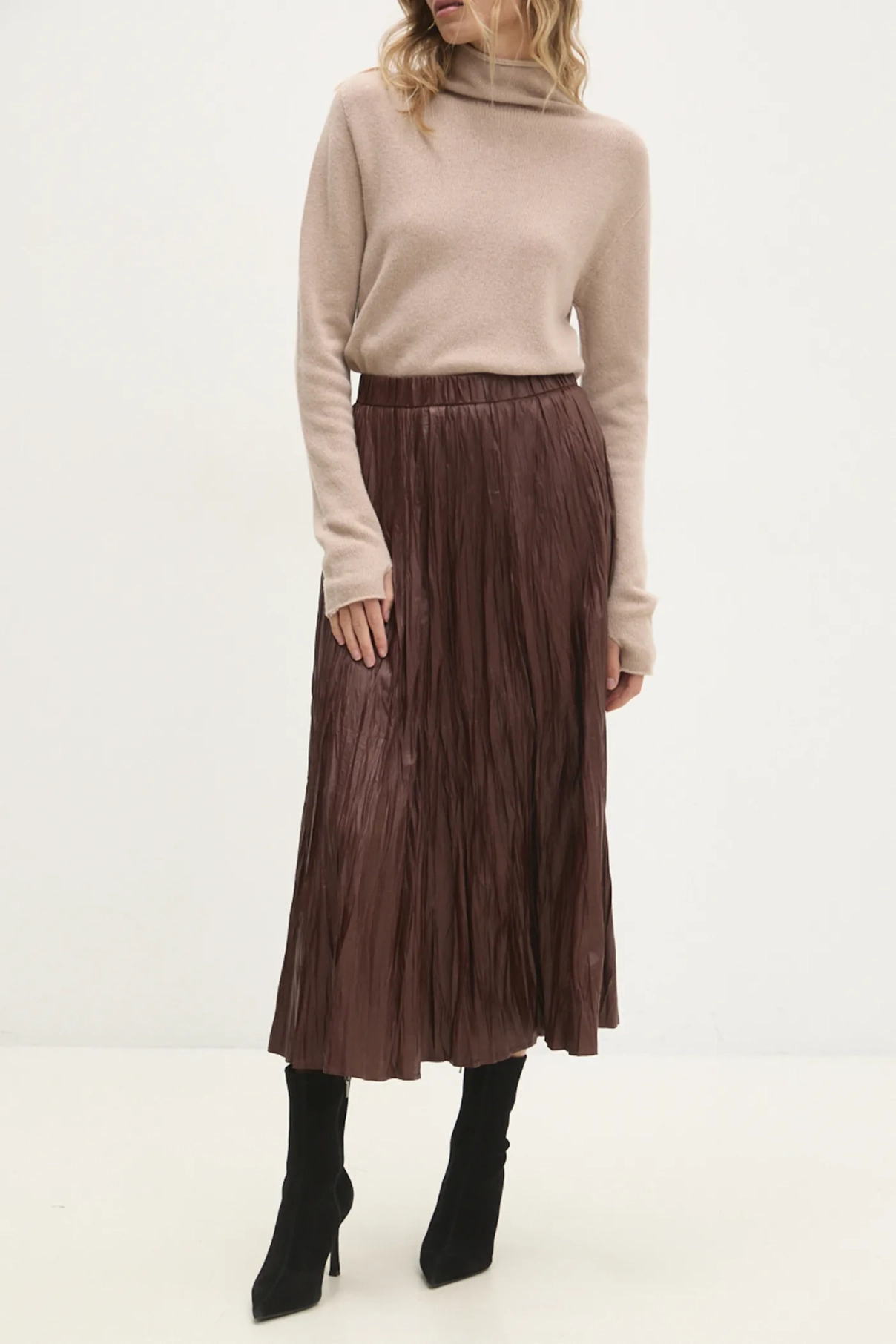 Юбка Answear Lab, коричневый
Юбка Answear Lab, коричневый