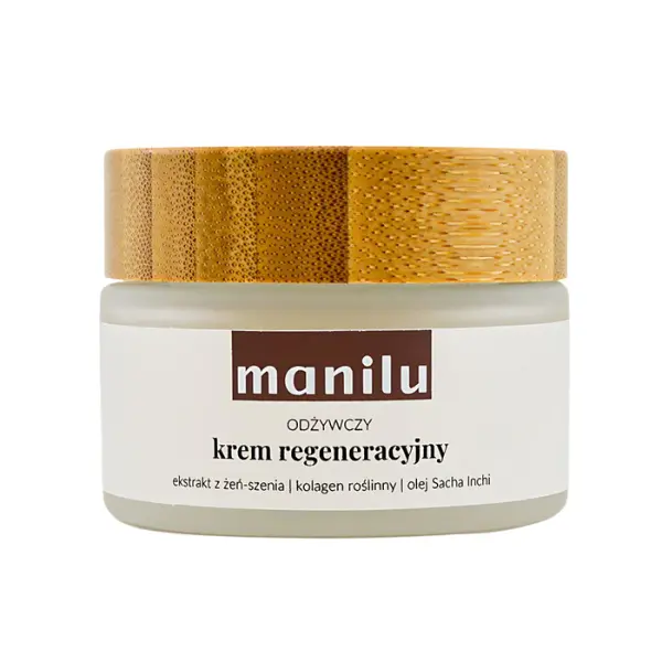 Регенерирующий крем для лица с комплексом из 6 керамидов и растительного коллагена, 50 мл Manilu By nature
Регенерирующий крем для лица с комплексом из 6 керамидов и растительного коллагена, 50 мл Manilu By nature