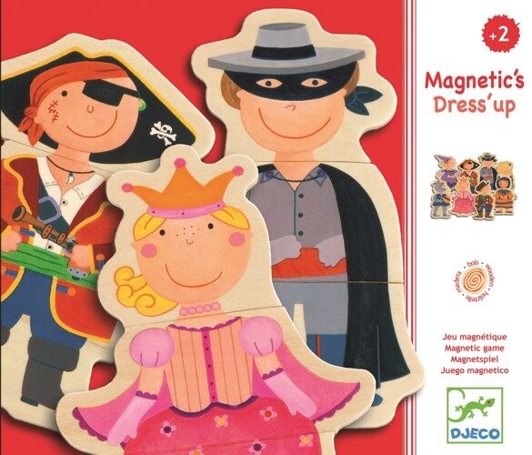 Djeco, пазл, Персонажи, магнитный, деревянный, 8в1
Djeco, пазл, Персонажи, магнитный, деревянный, 8в1