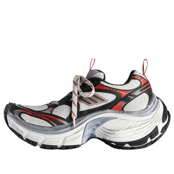 Кроссовки 10xl sneaker 'grey white red' Balenciaga, серый 
Кроссовки 10xl sneaker 'grey white red' Balenciaga, серый