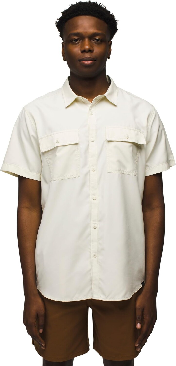 Рубашка Prana Lost Sol Short Sleeve Shirt Slim Fit, цвет Chalk
Рубашка Prana Lost Sol Short Sleeve Shirt Slim Fit, цвет Chalk