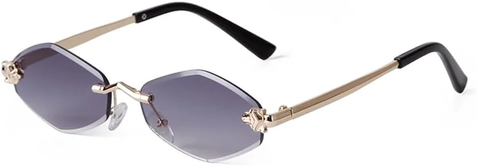 Модные солнцезащитные очки без оправы с заклепками для женщин, роскошные солнцезащитные очки для мужчин, без оправы с металлическими тонкими дужками generic, C2
Модные солнцезащитные очки без оправы с заклепками для женщин, роскошные солнцезащитные очки для мужчин, без оправы с металлическими тонкими дужками generic, C2