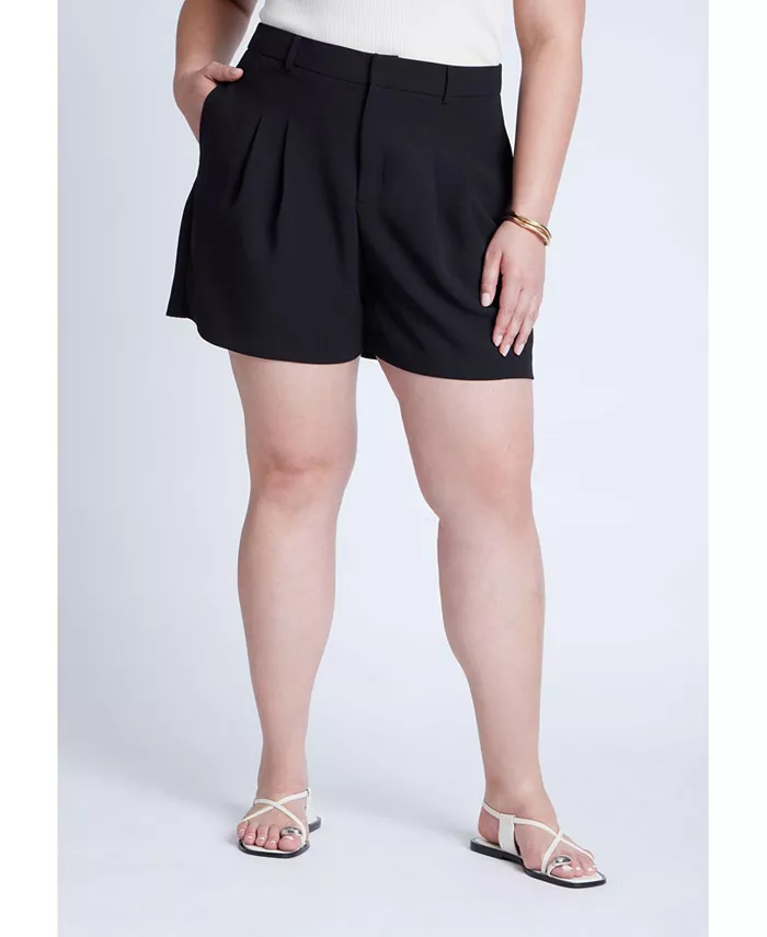 Женские шорты Fluid Crepe ELOQUII, черный
Женские шорты Fluid Crepe ELOQUII, черный