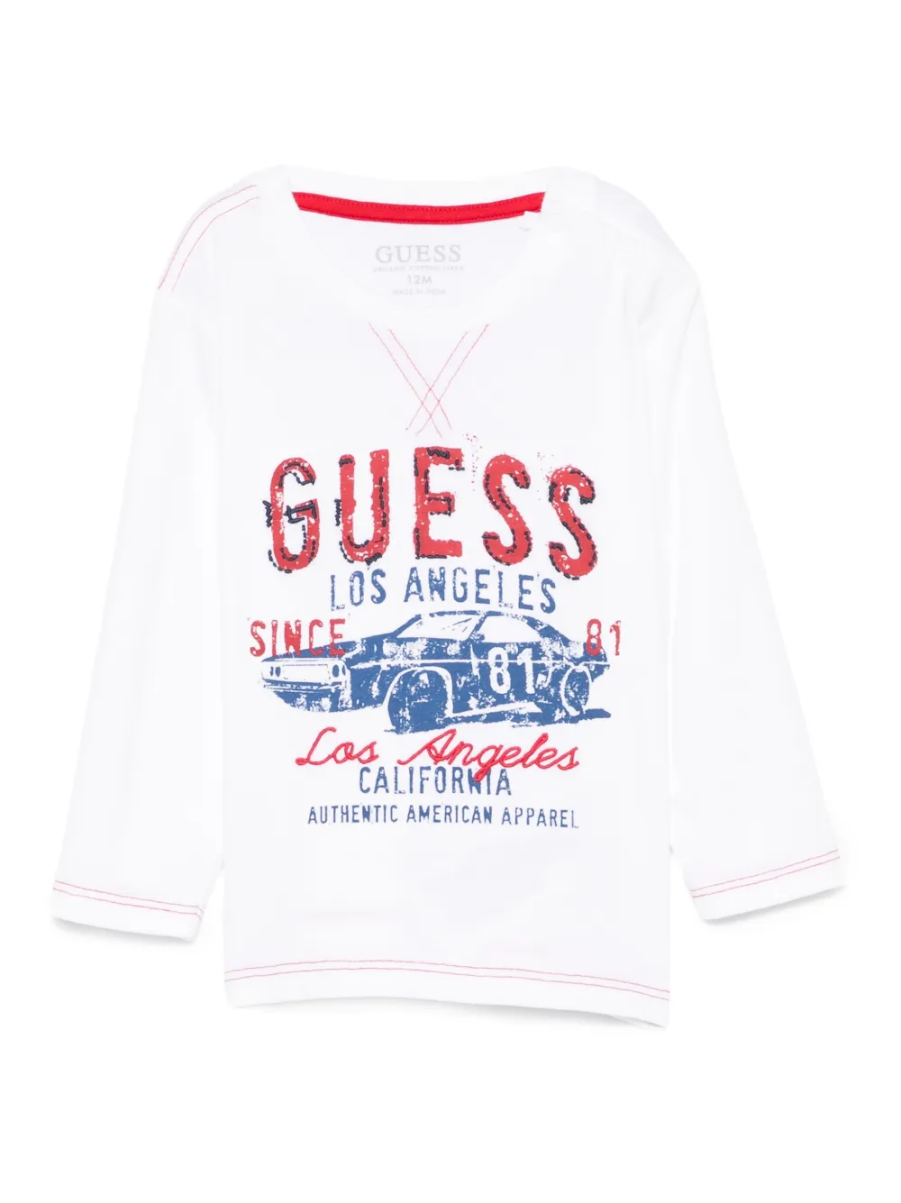 Футболка с принтом логотипа Guess Kids, белый
Футболка с принтом логотипа Guess Kids, белый