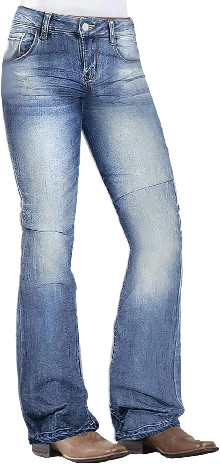 Flamingals низкие джинсы boot cut для женщин с карманами
Flamingals низкие джинсы boot cut для женщин с карманами