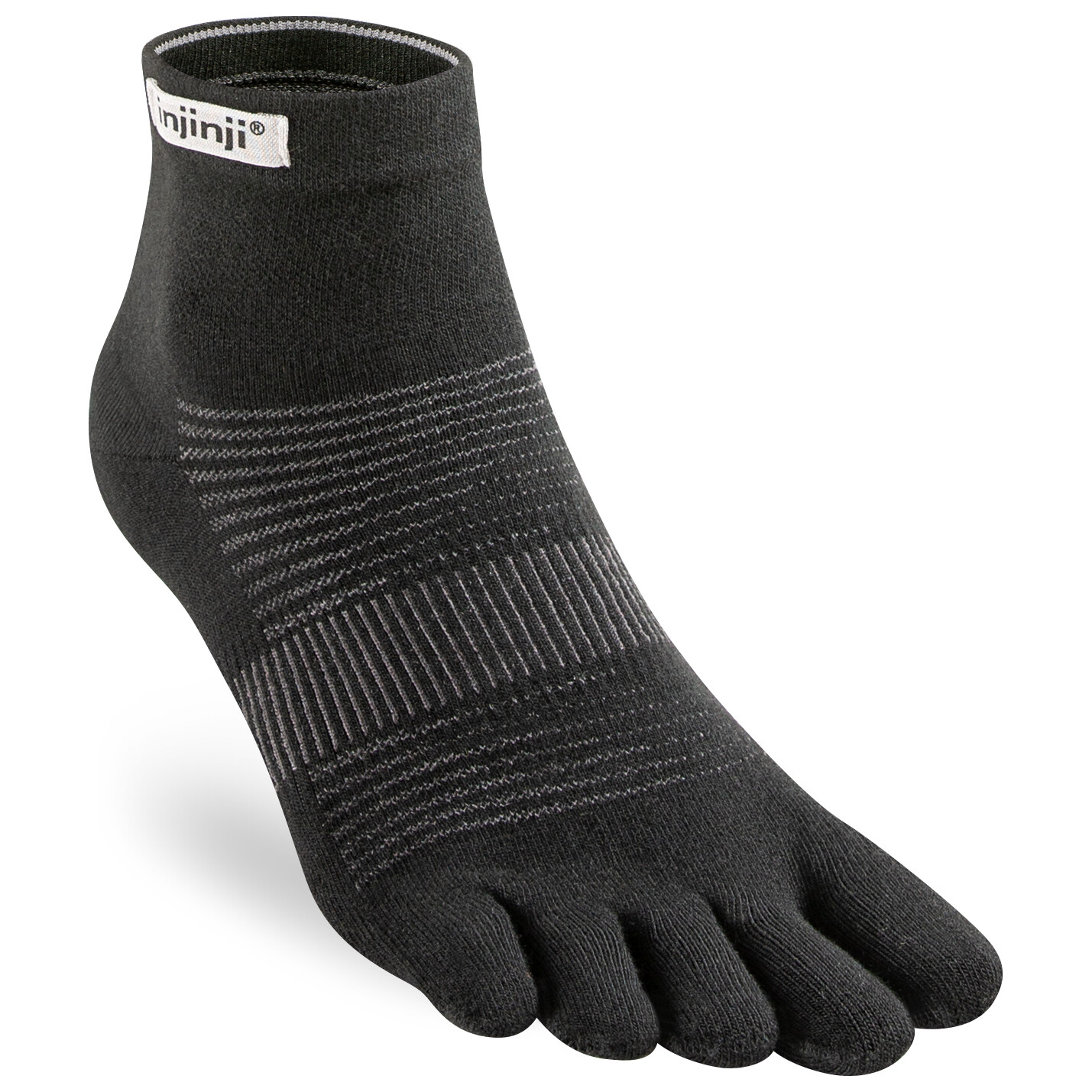 Носки для бега Injinji Run Lightweight Mini Crew, черный
Носки для бега Injinji Run Lightweight Mini Crew, черный